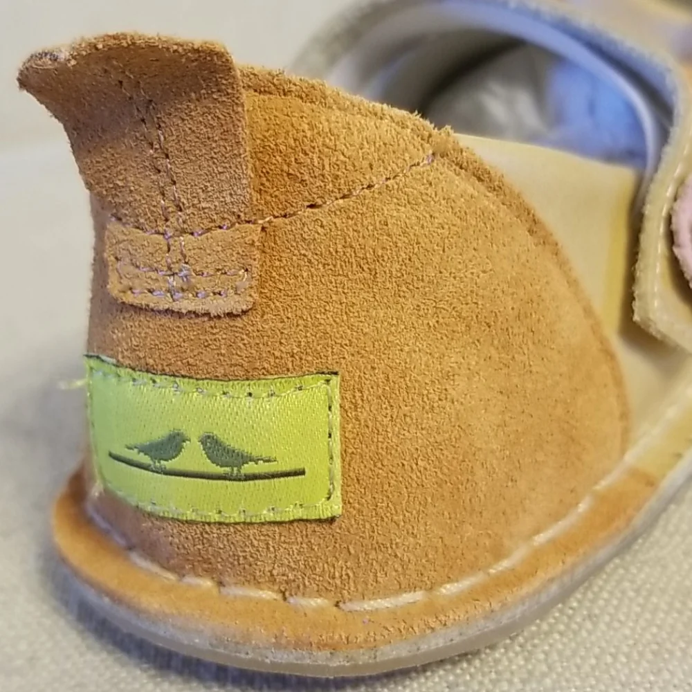 Pipit Toddler Jill Suede Shoes in Russet/Lt Caramel